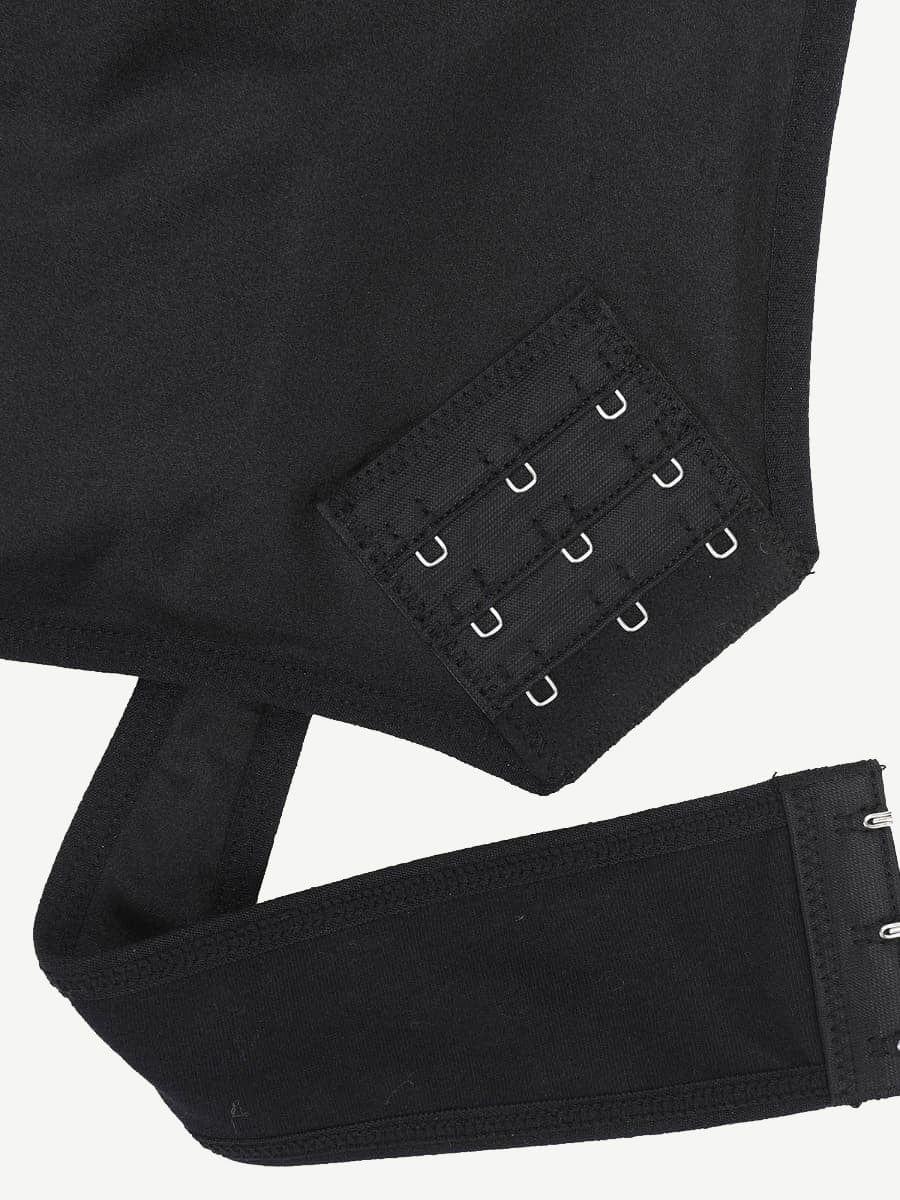 Deep V-neck Waist Abdomen sculpting Bodysuit -