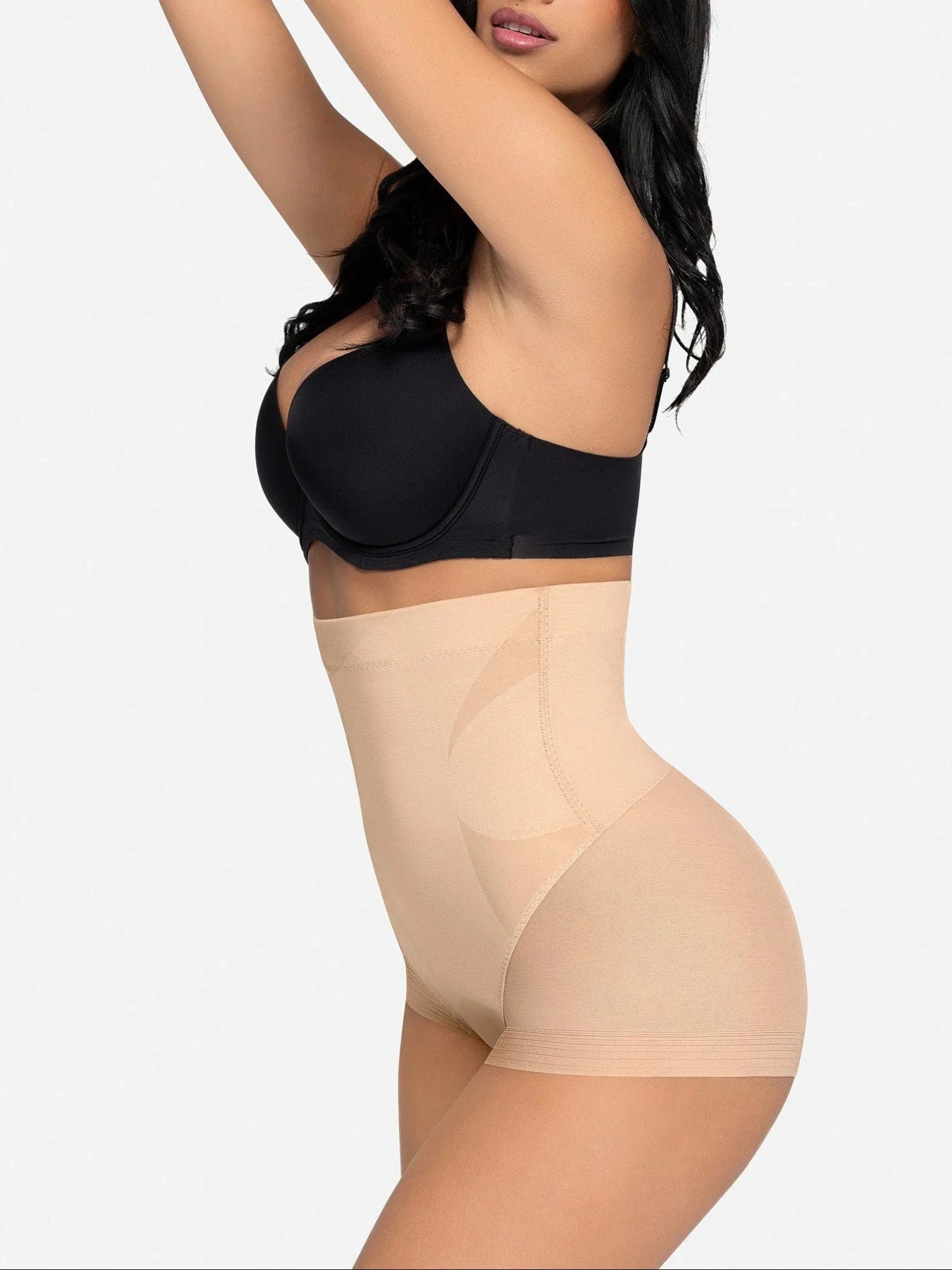 High-Waisted Sculpting Shapewear Briefs for Women – Tummy Control Slimming Underwear -
