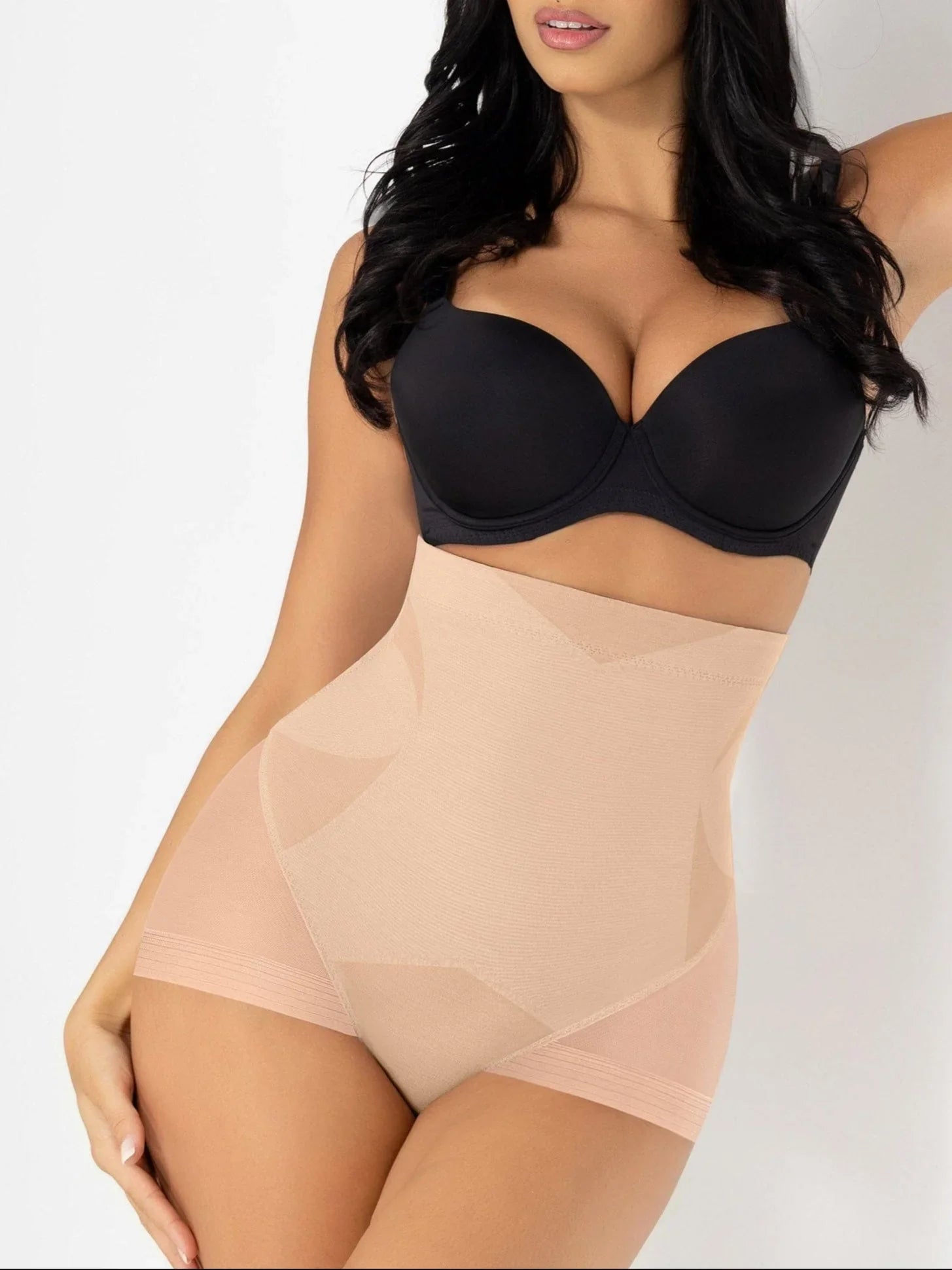 High-Waisted Sculpting Shapewear Briefs for Women – Tummy Control Slimming Underwear -