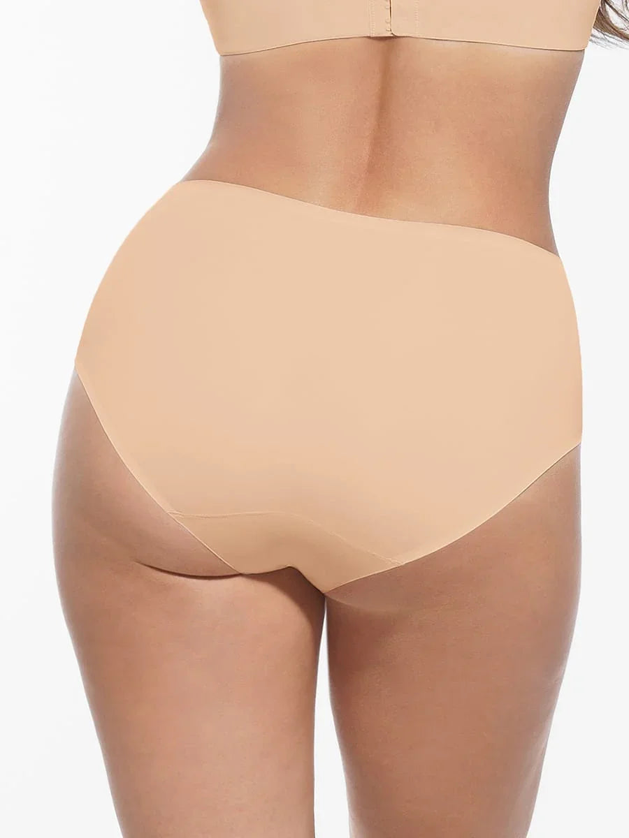 Mid-Waist Cloud Soft Brief Panties for Women – Comfortable Everyday Underwear Briefs -