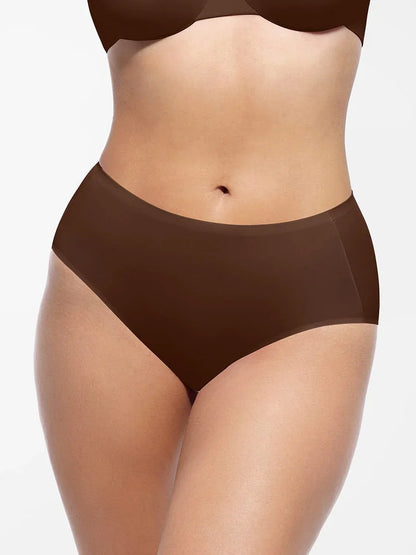 Mid-Waist Cloud Soft Brief Panties for Women – Comfortable Everyday Underwear Briefs -