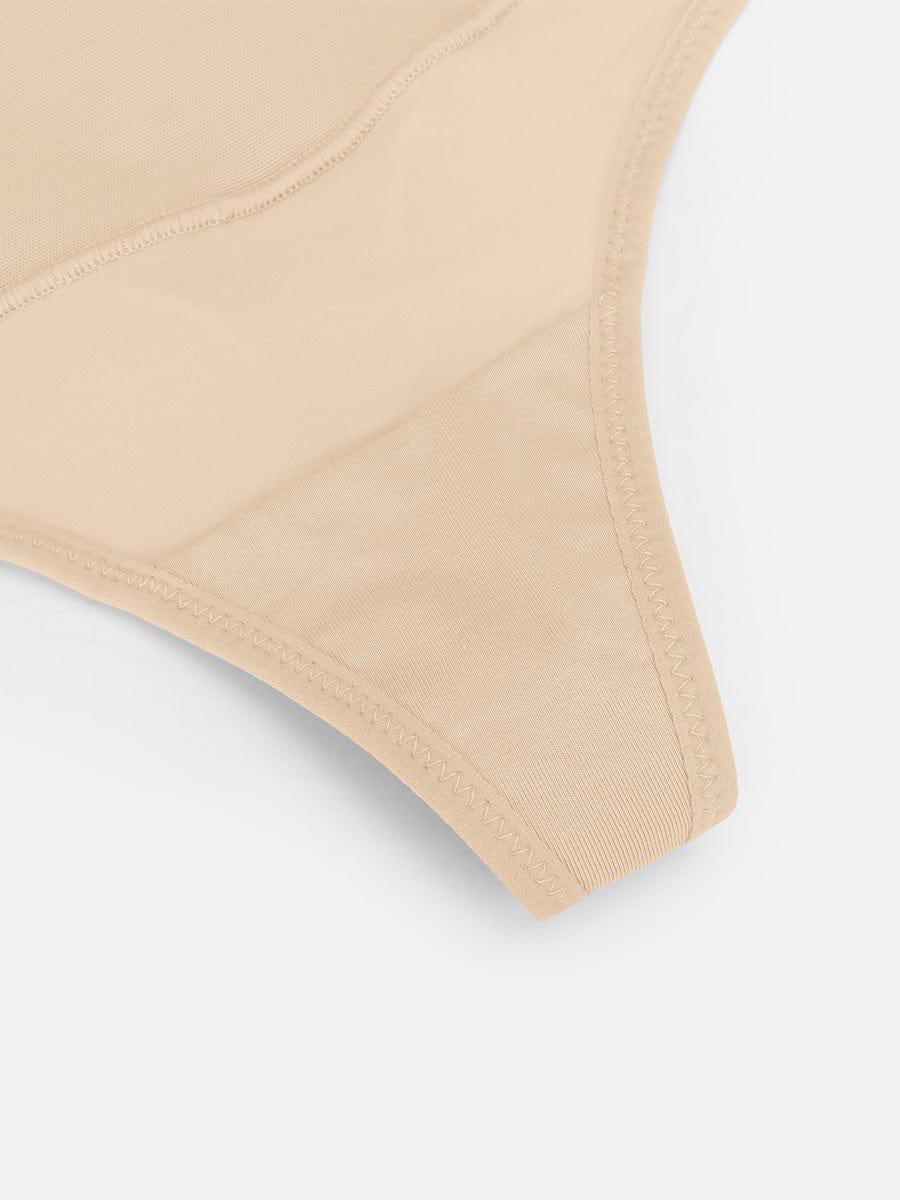High Waist Tummy Control Thong Shapewear Panties -