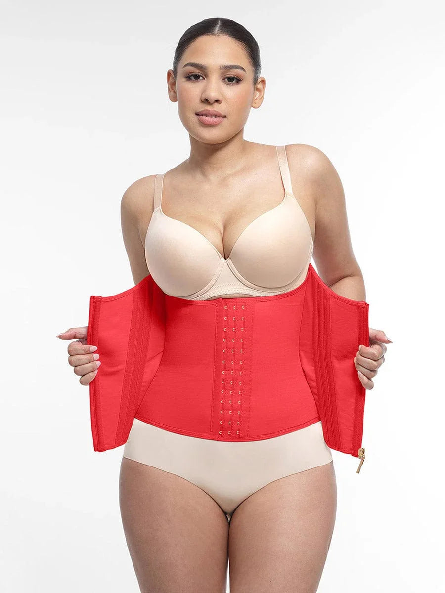 Wholesale High Compression 15 Built-in Steel Bone Tummy Control Waist Trainer -