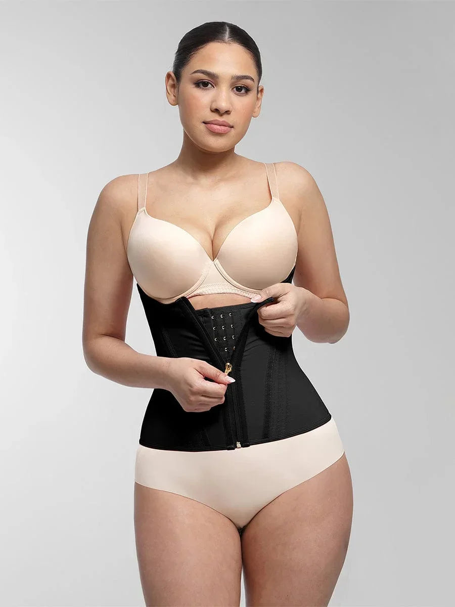 Wholesale High Compression 15 Built-in Steel Bone Tummy Control Waist Trainer -