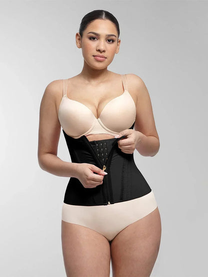 Wholesale High Compression 15 Built-in Steel Bone Tummy Control Waist Trainer -