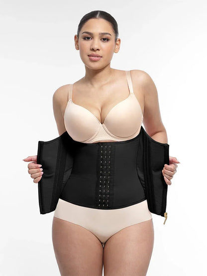 Wholesale High Compression 15 Built-in Steel Bone Tummy Control Waist Trainer -
