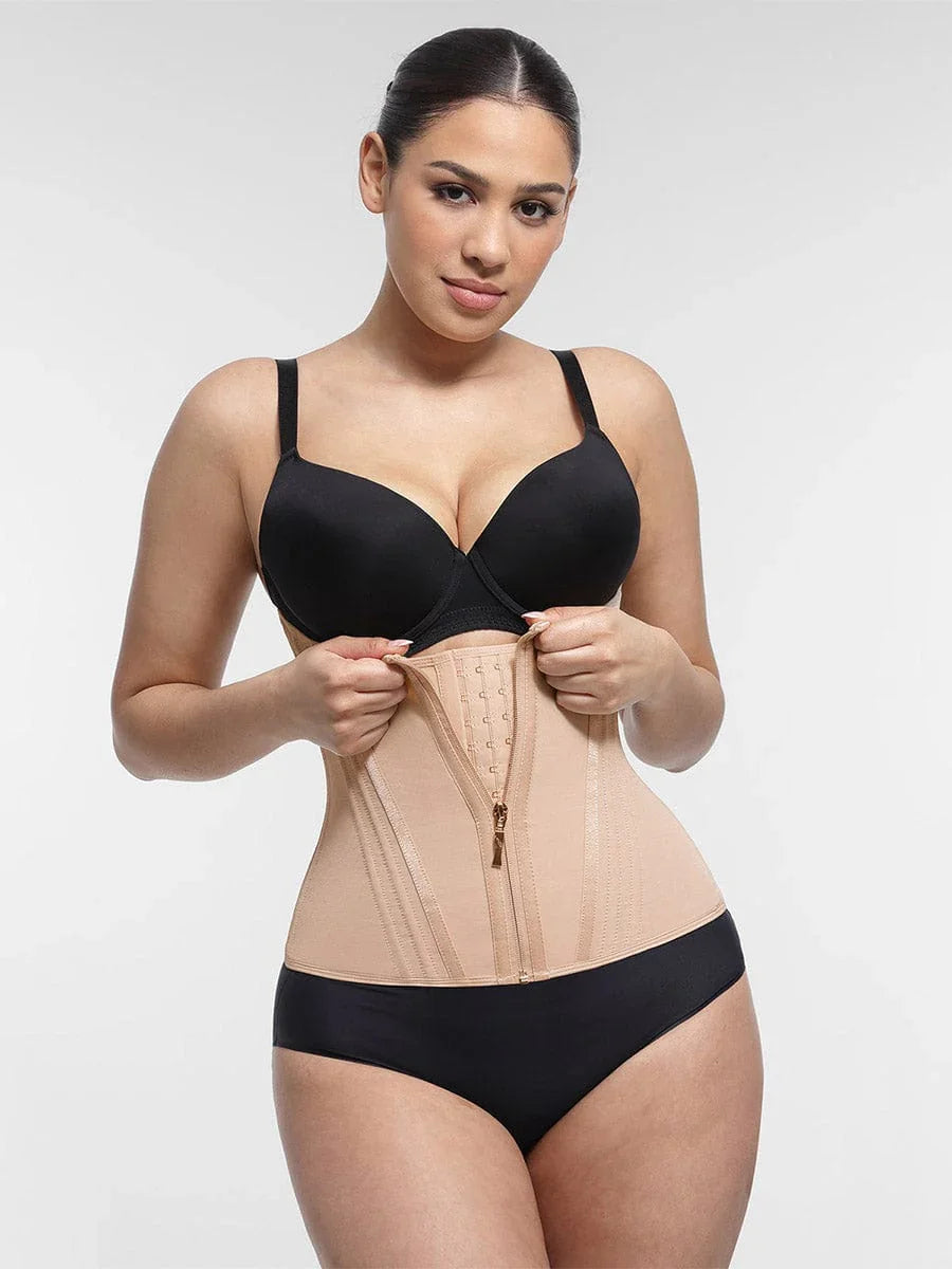 Wholesale High Compression 15 Built-in Steel Bone Tummy Control Waist Trainer -