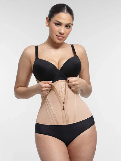 Wholesale High Compression 15 Built-in Steel Bone Tummy Control Waist Trainer -