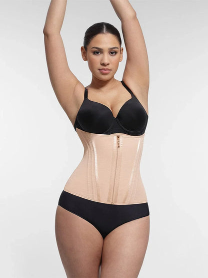 Wholesale High Compression 15 Built-in Steel Bone Tummy Control Waist Trainer -