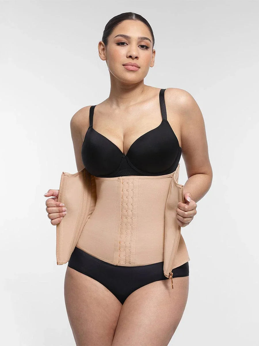 Wholesale High Compression 15 Built-in Steel Bone Tummy Control Waist Trainer -