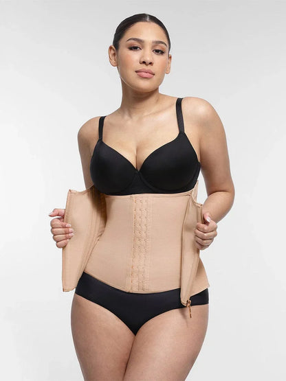 Wholesale High Compression 15 Built-in Steel Bone Tummy Control Waist Trainer -