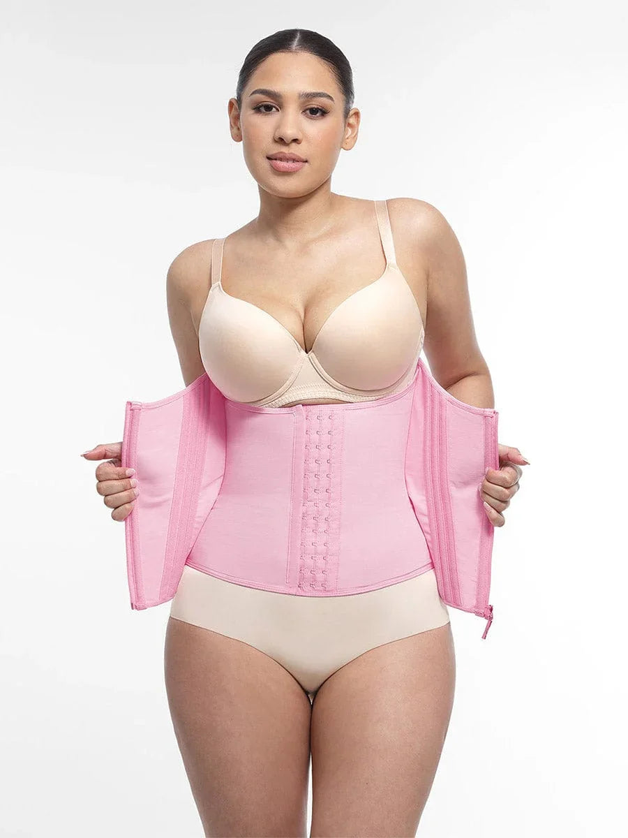 Wholesale High Compression 15 Built-in Steel Bone Tummy Control Waist Trainer -
