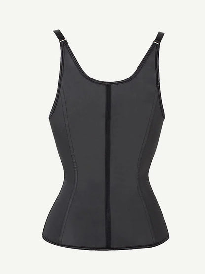 Wholesale 6 Steel Bones Waist Trainers Vest With 3 Row Hook -