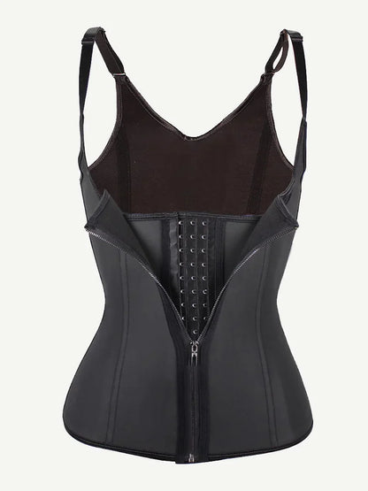 Wholesale 6 Steel Bones Waist Trainers Vest With 3 Row Hook -
