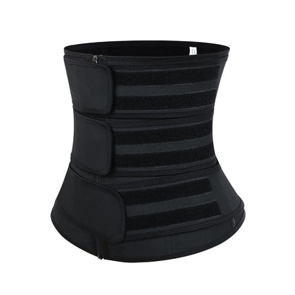 Rose Red Latex Waist Trainer