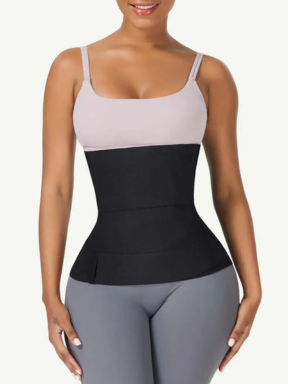 Wholesale Black Latex Tummy Wrap Compression Band Higher Power -