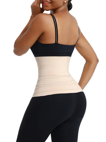 Wholesale Black Latex Tummy Wrap Compression Band Higher Power -